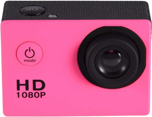 Vista 4 de Zyyini Mini cámara de deportes al aire libre cámara de acción digital para bicicleta videocámara impermeable portátil con carga USB con pantalla HD