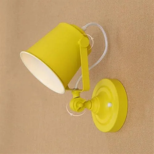 Vista 12 de Luces de pared LED industriales retro, aplique de bombilla E27 para dormitorio y sala de estar, accesorio decorativo hacia arriba, iluminación