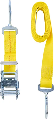 Vista 3 de Keeper Hampton PROD Keeper - Amarre de trinquete automático de 2 pulgadas x 10 pies con ganchos a presión, límite de carga de trabajo de 2,000