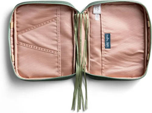 Vista 5 de Dayspring Studio 71 - Funda de lona verde con cremallera (J7419)