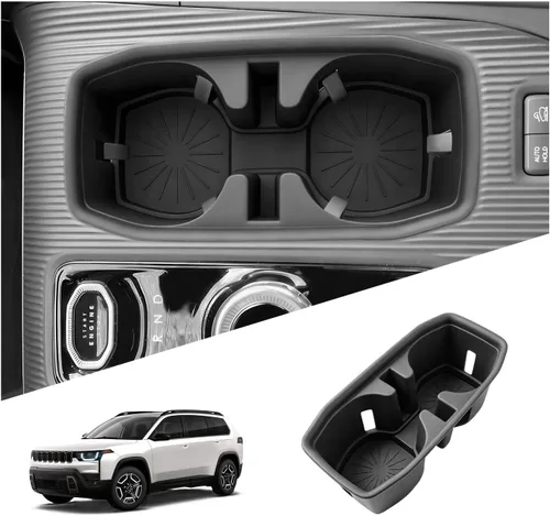Vista 20 de SKTU Paquete de 2 para Subaru Forester 2025 2026 Organizador de Consola Central para Subaru Forester 2025 2026 Bandeja de Consola y Caja