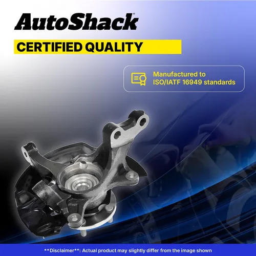 Vista 7 de AutoShack Conjunto de cojinetes de cubo de dirección y cubo de rueda con carga frontal, lado del conductor para Ford & Mercury, Escape 2005-2012