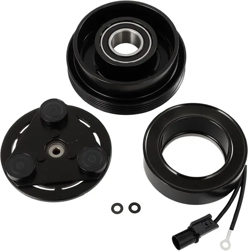 Vista 30 de cciyu Embrague del compresor de aire acondicionado 1993-1997 para Ford E-350 Econoline 7.3L 1993-1997 para Ford E-350 Econoline Club Wagon 7.3L