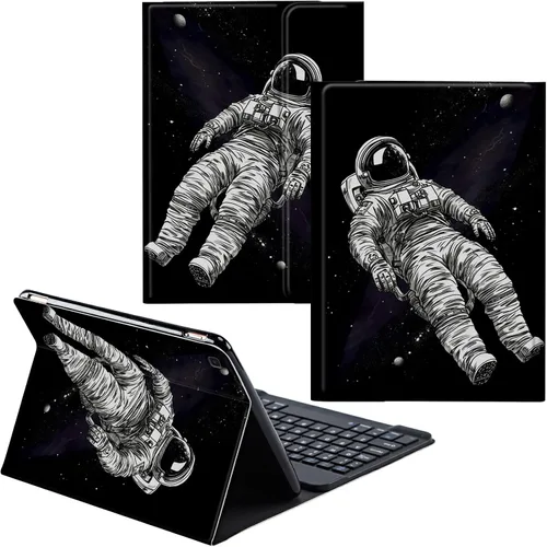 Vista 94 de Para Samsung Galaxy Tab S6 Lite Funda 2022/2020 Teclado Inalámbrico Desmontable Y Cubierta De Soporte De Cuero PU Funda Protectora Para Samsung