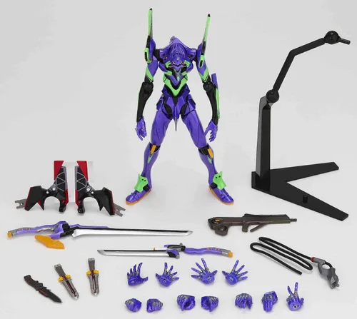 Vista 7 de Kaiyodo Revoltech: 067 Neon Genesis Evangelion Eva Test Type-01 Nueva Película Edición Ver. 2.0 Figura de PVC
