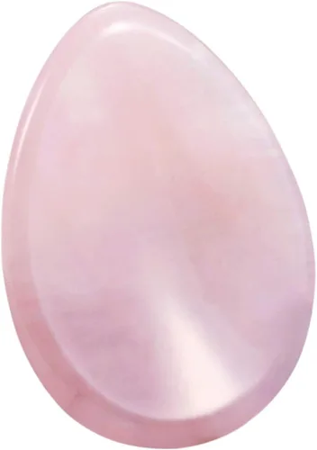 Vista 6 de SUNYIK Piedra de preocupación del pulgar de 7 chakras en forma de lágrima