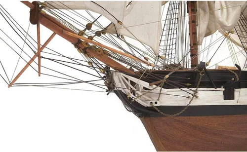 Vista 6 de Occre 12005 HMS Beagle Kit de modelado detallado a escala