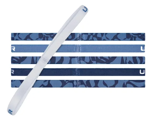 Vista 2 de Under Armour Paquete de 6 diademas con logotipo para mujer (Blues (480))