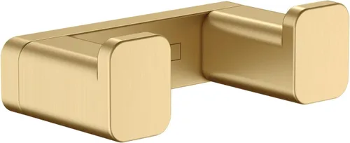 Vista 8 de hansgrohe AddStoris 41755340 - Accesorios de doble gancho en cromo negro cepillado de 1 pulgada