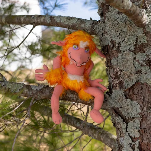 Vista 4 de Toy Vault Jim Henson Muñeco de felpa Firey de Laberinto