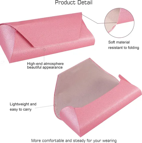Vista 2 de VisionGlobal Hard Shell Eyeglass Case for Eyeglasses and Sunglasses for MenWomen and Kids