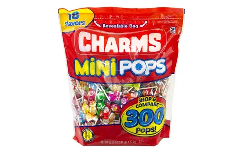 Vista 9 de Patriotic USA Charms Blow Pops: bolsa de 14 piezas