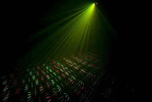 Vista 3 de CHAUVET DJ JAM Pack - Efecto de iluminación de proyección dorada con máquina de niebla y lavado UV / estroboscópico Efectos láser y estroboscópicos