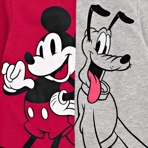 Vista 4 de Disney Lion King Mickey Mouse Pixar Cars Lightning McQueen Simba Pluto Sweatshirt Toddler to Big Kid