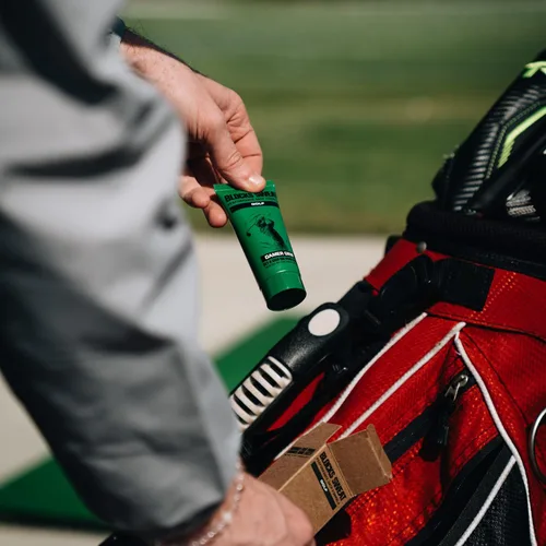 Vista 4 de Gamer Grip Paquete de loción de agarre de golf y fitness, sin tiza, agarre más fuerte