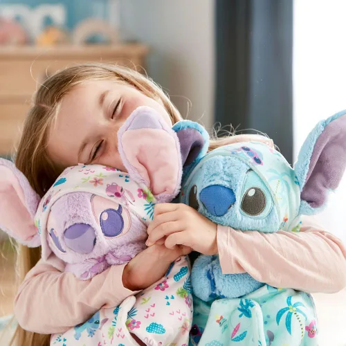 Vista 2 de Disney Store Colección Unisex para Niños Bebés: Peluche de Ángel en Pañal con Características Detalladas de Felpa - Juguete Suave Oficial - Animales