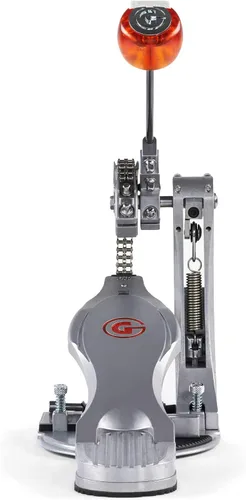 Vista 3 de Gibraltar Pedal de bombo de doble cadena serie 9000, modelo profesional, con sistema de doble cámara ajustable G-Drive, estribo de tacto rápido
