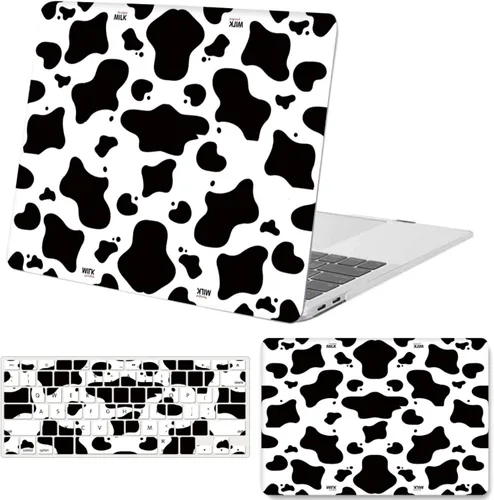 Vista 18 de Funda para MacBook Air 15.3'' A3448/A3241/A3114/A2941, lunares marrones