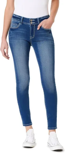 Vista 15 de WallFlower Jeans de Mujer Ultra Fit de Tiro Medio Insta Soft Denim Juniors (También Disponibles en Tallas Grandes)