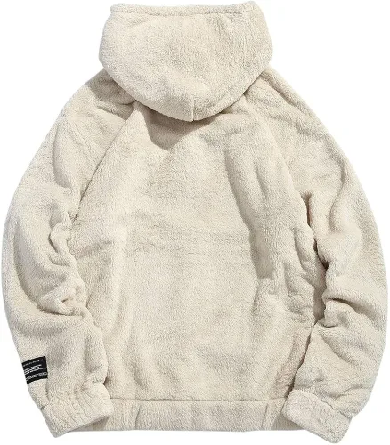 Vista 2 de ZAFUL - Sudadera con capucha para hombre con bolsillo canguro para hombre