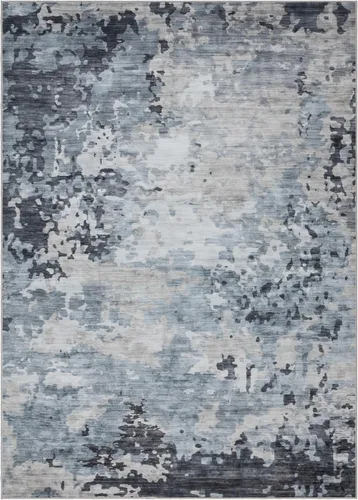 Vista 25 de Gertmenian - Tapete bohemio decorativo para interior, antideslizante, muy resistente para zonas de alto tránsito en habitación, sala de estar, Azul