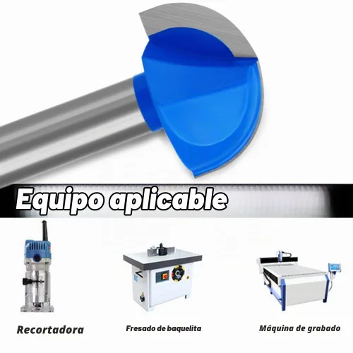 Vista 6 de Broca redonda del router de la caja del núcleo de la nariz del diámetro