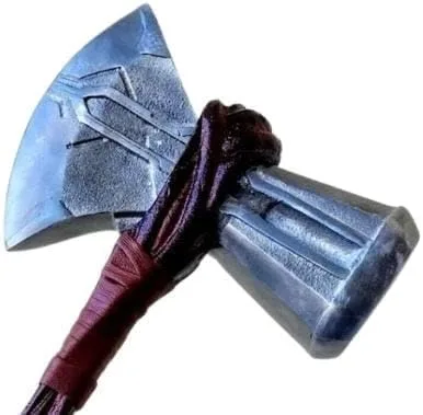 Vista 2 de Avenger Thor Stormbreaker tamaño estándar martillo de disfraz de Halloween Réplica de accesorios de cosplay