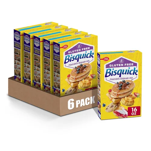 Vista 13 de Betty Crocker Bisquick, mezcla para panqueques y hornear sin gluten, 16 onzas