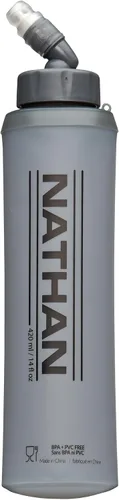 Vista 4 de Nathan Frasco suave con parte superior de mordida, botella de agua plegable para hidratación, frasco suave flexible, 14 onzas