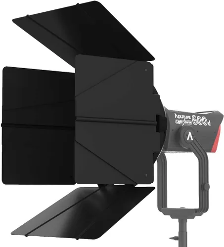 Vista 6 de Aputure F10 Barndoors para Aputure LS 600d Fresnel Accesorio F10 Zoom Lens Iluminación fotográfica Puerta de granero