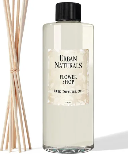 Vista 17 de Urban Naturals Recambio de aceite difusor de varillas ámbar y lavanda, lavanda relajante, ámbar cálido, aroma calmante para habitación, 4 onzas +