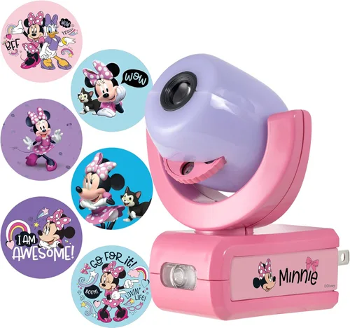 Vista 7 de Projectables Minnie Mouse - Luz nocturna con sensor de atardecer a amanecer (paquete de 5)