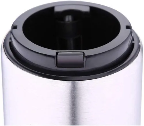 Vista 3 de Abridor automático de botellas de cerveza, abridor automático fácil de estallar con captador de tapa magnética, tapas sin doblar el colector