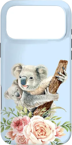 Vista 22 de Cute Pretty Mama Koala Bear and Baby Cub Gift Case for iPhone 17