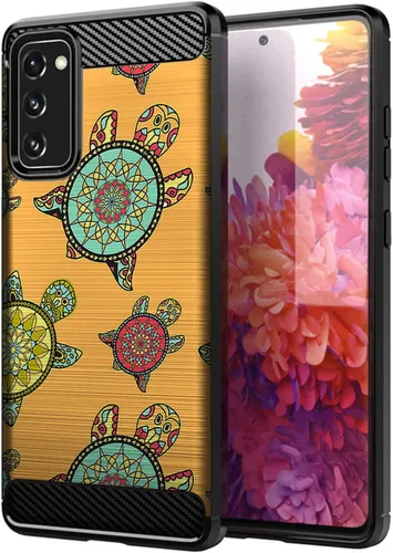 Vista 24 de CasesOnDeck - Carcasa compatible con Samsung Galaxy S20 FE (2020) / S20 FE 5G), color negro