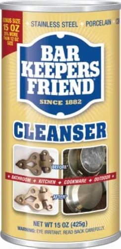 Vista 2 de Bar Keepers Friend Elimina el óxido dorado de 15 onzas