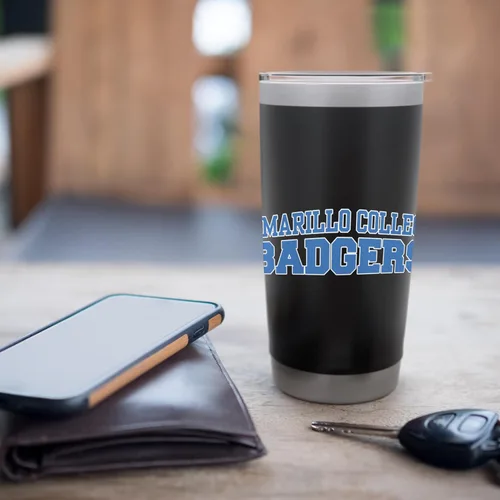 Vista 7 de Amarillo College Apparel - Vaso aislado de acero inoxidable para fanáticos deportivos