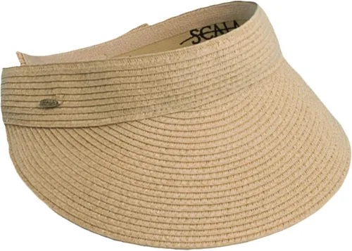 Vista 6 de Scala Visera de papel trenzado para mujer