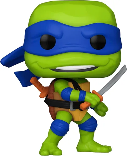 Vista 2 de Funko Pop! Movies: Teenage Mutant Ninja Turtles (TMNT) Leonardo - Figura de vinilo coleccionable - Idea de regalo - Producto oficial - para niños