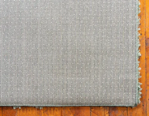 Vista 255 de Unique Loom Colección Davos Shag - Alfombra Lino