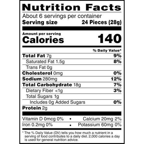 Vista 12 de Cheez-It Crunch Pasabocas horneados con sabor a queso, bocadillos para el almuerzo, cheddar blanco fuerte (paquete de 6 bolsas)