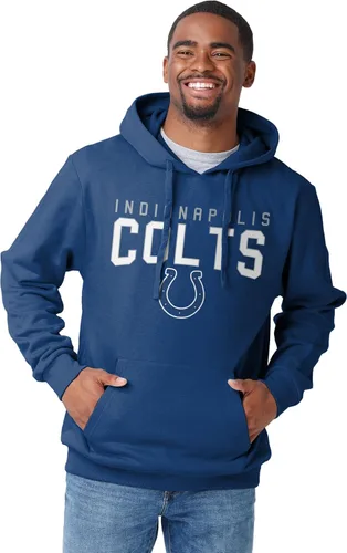 Vista 4 de FOCO Sudadera con capucha para hombre con logotipo del equipo de la NFL