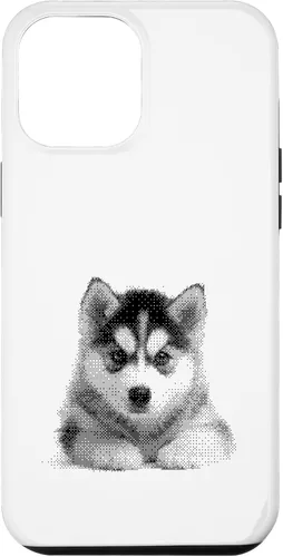 Vista 25 de Cute Siberian Husky for Dog Mom and Paw Parents Case for iPhone 16