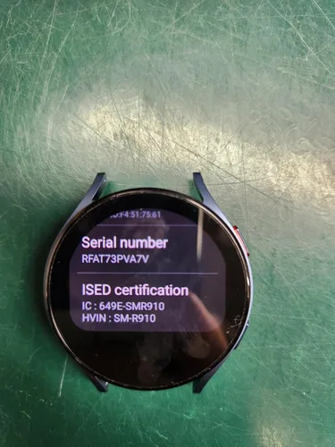 Vista 7 de SAMSUNG Galaxy Watch 5 - Reloj inteligente Bluetooth de 1.732 in con monitor de cuerpo, salud, fitness y sueño, cristal de zafiro, seguimiento