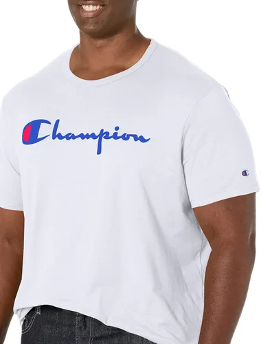 Vista 3 de Champion Camiseta para hombre, camiseta ligera para hombre, camiseta ligera, gráfica