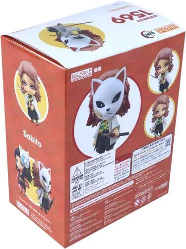 Vista 7 de Good Smile Demon Slayer: Kimetsu no Yaiba: Sabito Nendoroid Figura de acción, multicolor