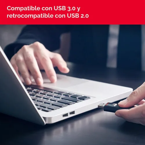 Vista 4 de SanDisk Unidad flash Ultra USB 3.0 de 16 GB - SDCZ48-016G-GAM46, color negro