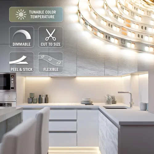 Vista 5 de Armacost Lighting RibbonFlex Pro CCT, 2.5M, 2700k-5000K, 24V 165210