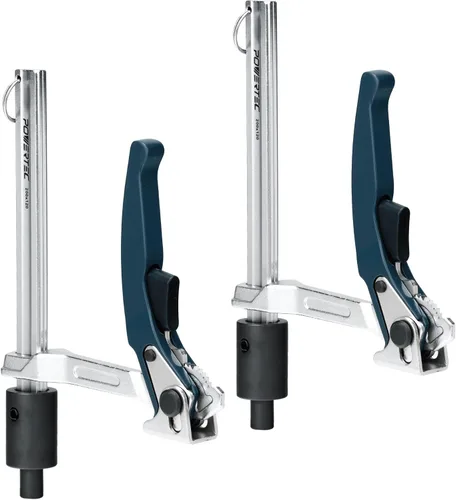 Vista 10 de POWERTEC Abrazadera para Agujeros de Bolsillo, Abrazadera de Ángulo Recto de 12" de Liberación Rápida para Ensamblaje de Agujeros de Bolsillo