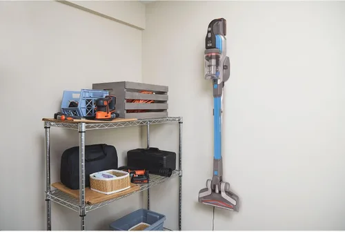 Vista 11 de Black+Decker Aspiradora inalámbrica, Powerseries Extreme, Aspiradora de palo recargable, cabezal intercambiable con accesorio para hendiduras